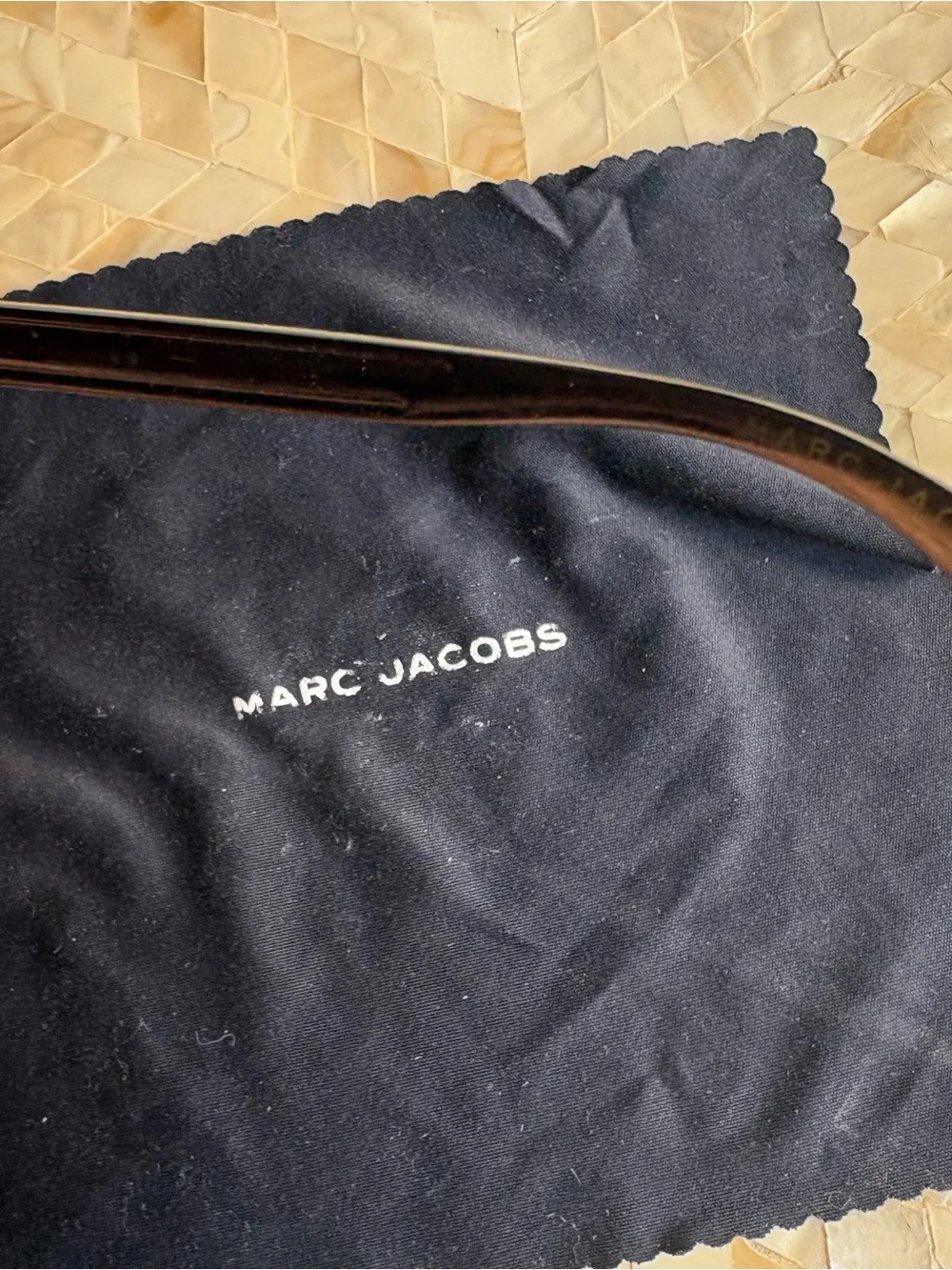 Marc Jacobs Black Rounded Optical Frames